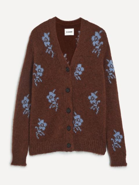 Floral Alpaca and Wool-Blend Cardigan