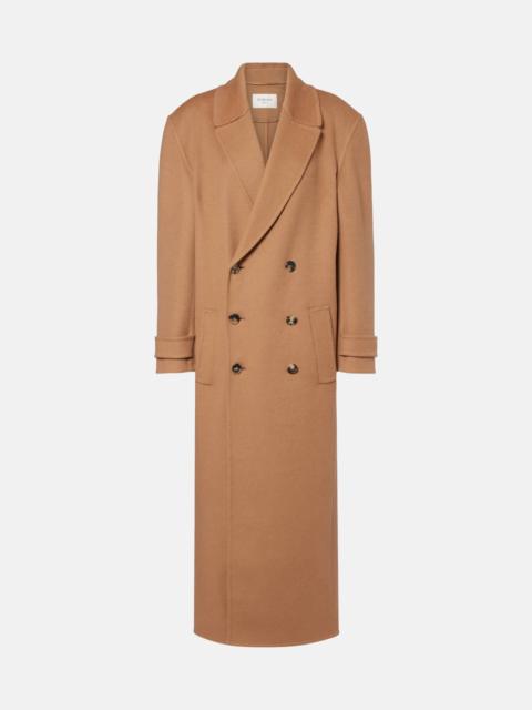 SAINT LAURENT Cashmere and wool coat