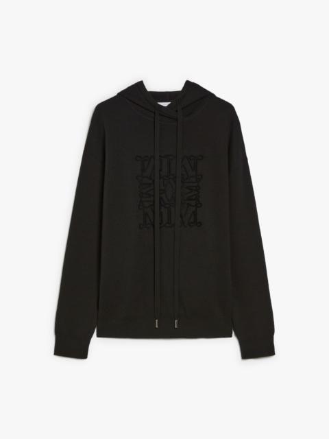 Max Mara PAMIR Hooded wool sweatshirt
