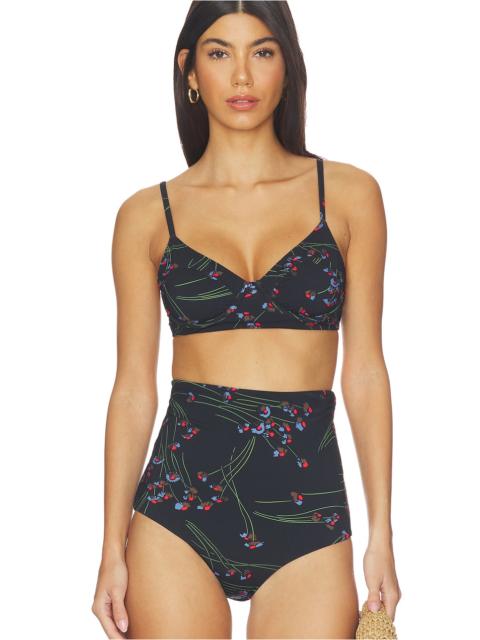 THE GREAT. The Reversible Underwire Bikini Top