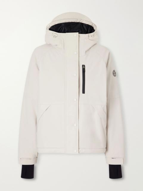 Brunello Cucinelli Hooded padded shell ski jacket Off-white