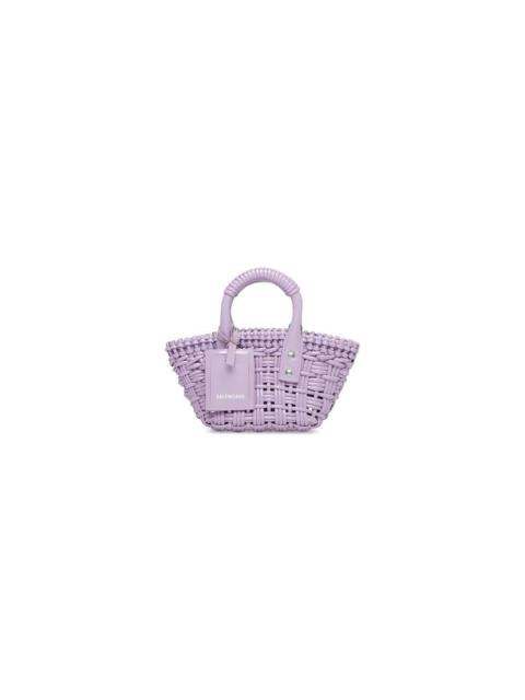 BALENCIAGA bistro xxs basket with strap