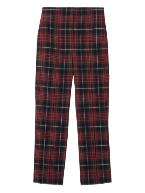 Burberry checked pants