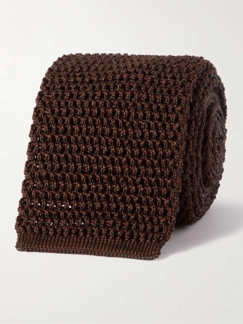 TOM FORD 7.5cm Knitted Silk Tie