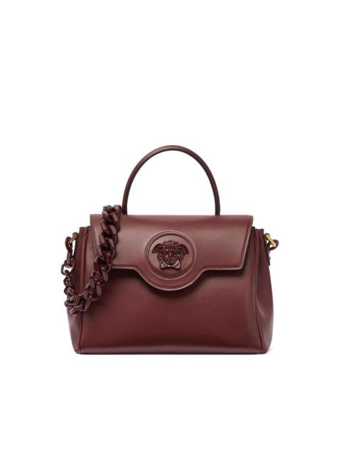 VERSACE La Medusa-embellished top-handle tote bag