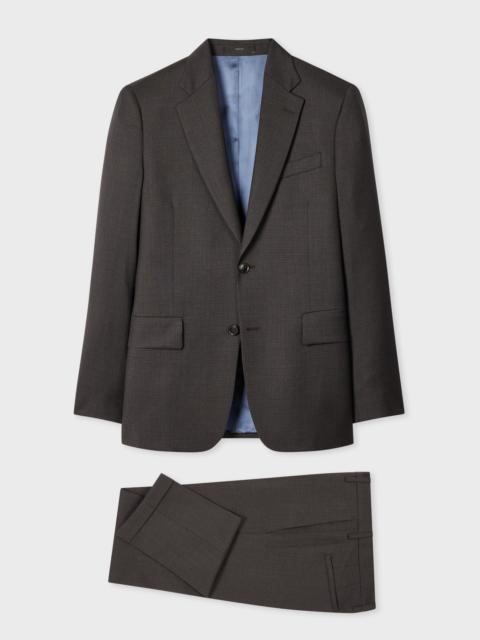 Paul Smith The Brierley - Brown Puppytooth Wool Suit