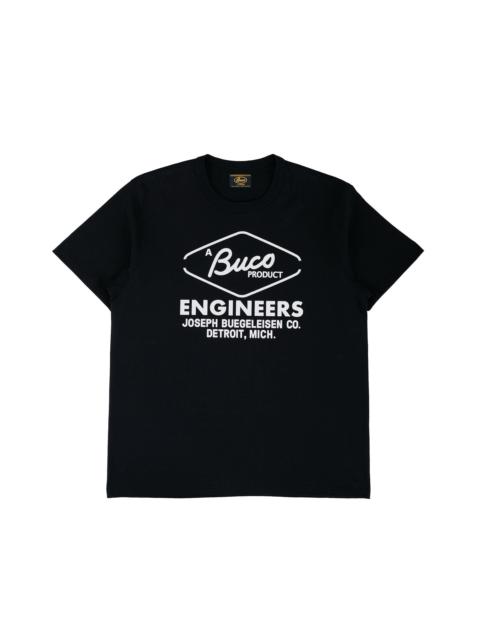The Real McCoys BC26001 Buco Tee / Buco Engineers Black