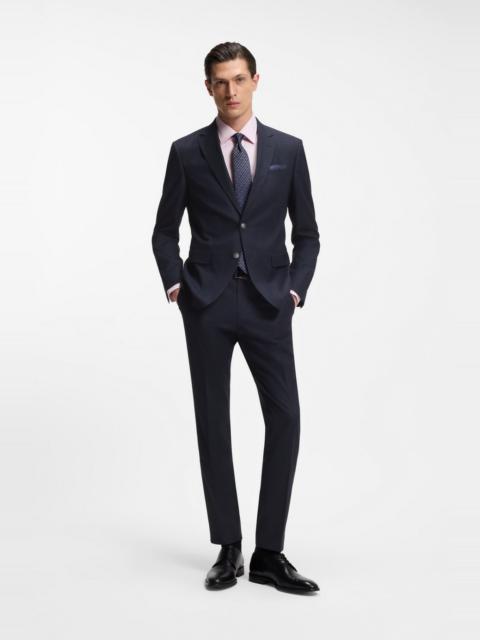 BOSS TWO-PIECE SLIM-FIT SUIT IN STRETCH FABRIC