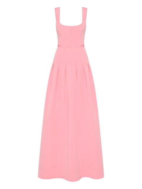 REBECCA VALLANCE pleated amaro dress