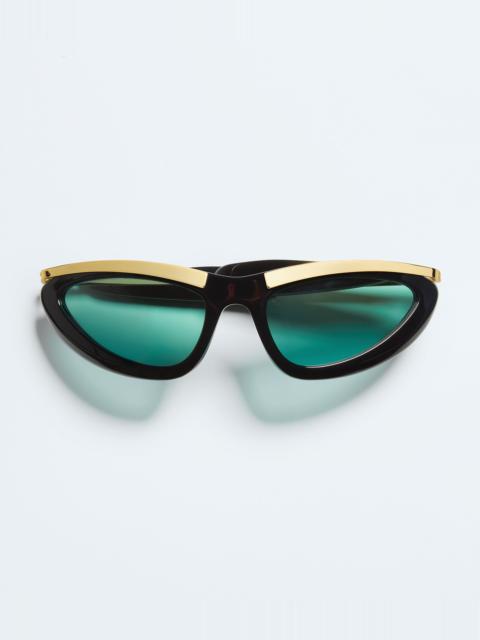 Bottega Veneta Prisma Cat Eye Sunglasses