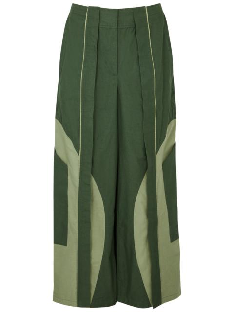 CHRISTOPHER ESBER Cocosolo panelled cotton trousers