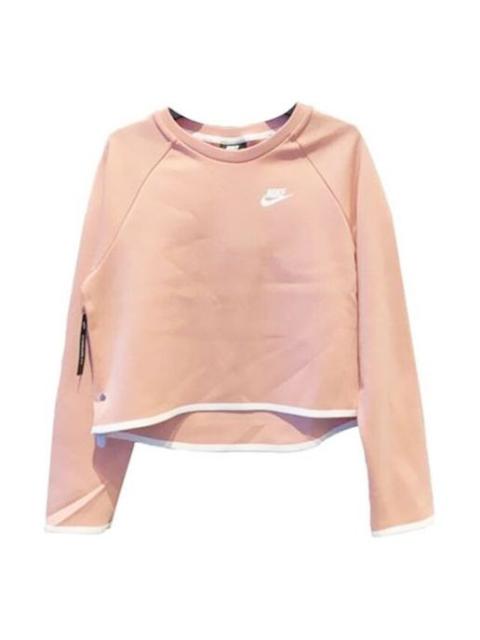Nike (WMNS) AS W Nike Sportswear TCH FLC Crew PINK QUARTZ BV3452-606