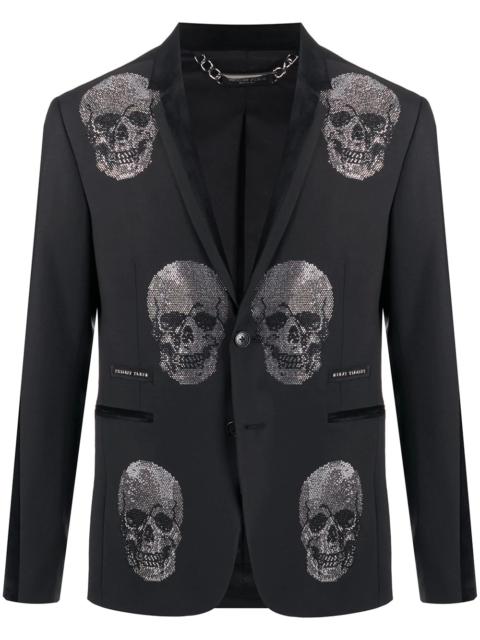 PHILIPP PLEIN embellished Skull blazer