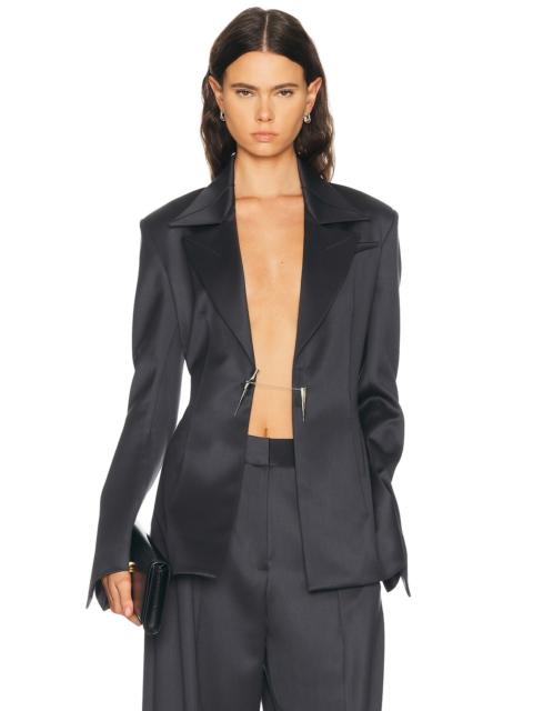 GRACE LING Knife Sheath Tailored Blazer