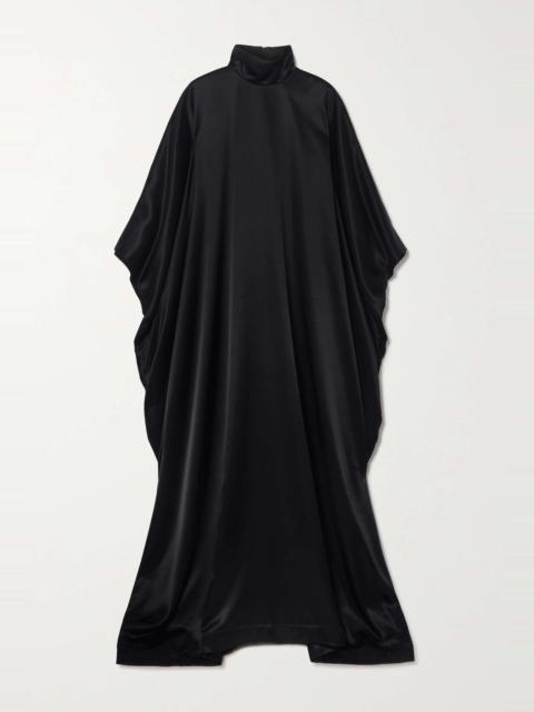BALENCIAGA Satin Cape Dress | italist | REVERSIBLE