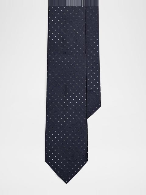 Ralph Lauren Men's Dot Silk Tie