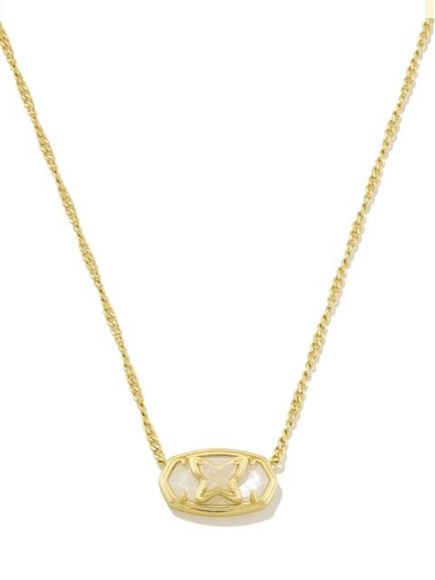 KENDRA SCOTT Dolly Parton x Kendra Scott Elisa Butterfly Gold Short Pendant Necklace