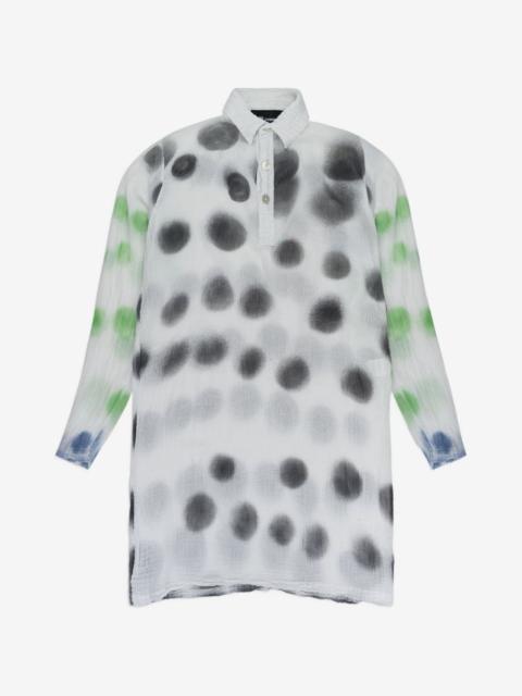 EDWARD CUMING polka-dot long-sleeve blouse