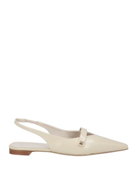 Max Mara Cream Women's Ballet Flats