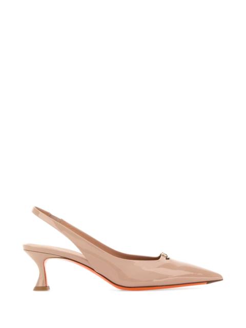 Santoni Santoni Sabin Slingback Heel — Beige