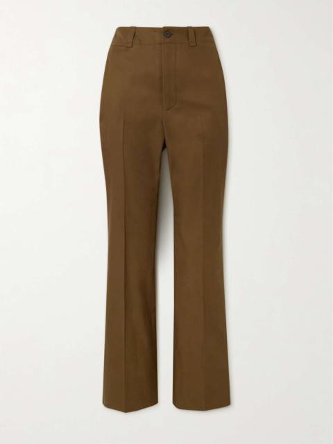 パンツ Saint Laurent Pants In Cotton Twill SAINT LAURENT pants in cotton twill | ysl | REVERSIBLE