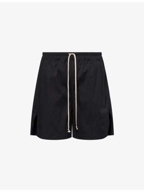Rick Owens Drawstring Cotton-Jersey Shorts
