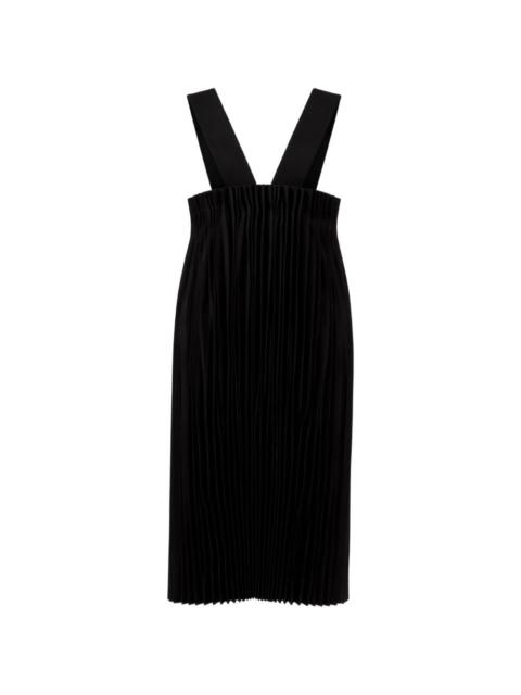 Comme Des Garçons pleated midi dress