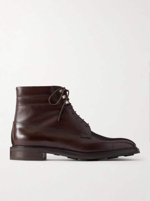 John Lobb Alder Leather Lace-Up Boots