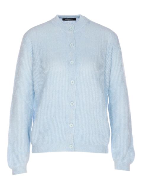 FABIANA FILIPPI sequin crew-neck cardigan