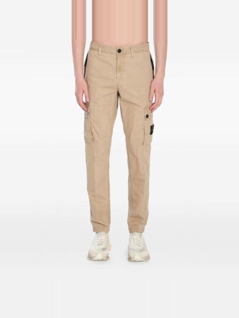 Stone Island logo cargo trousers