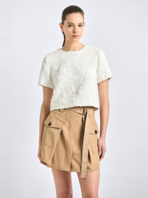 DEREK LAM 10 CROSBY VEYRA CARGO MINI SKIRT