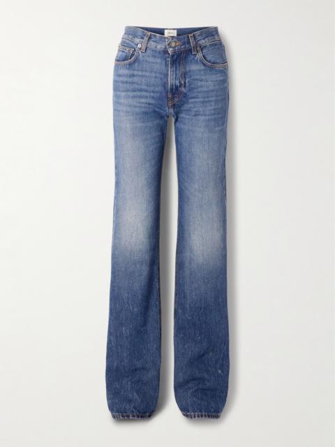 HAIKURE Star High-rise Straight-leg Jeans