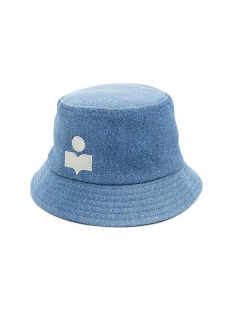 Isabel Marant Étoile logo-print bucket hat
