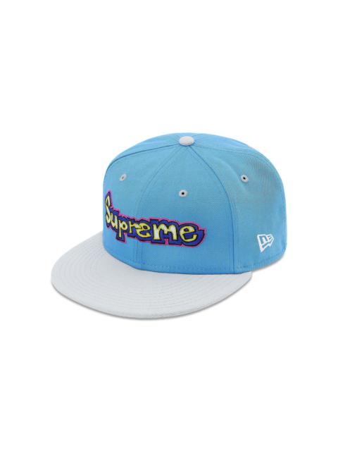Supreme Supreme x New Era Gonz Logo Hat 'Light Blue'