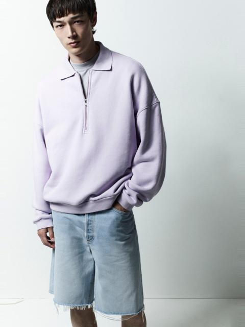 AGOLDE PACE SWEATSHIRT IN ASTER