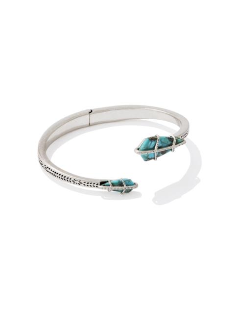 KENDRA SCOTT Trinity Vintage Silver Cuff Bracelet