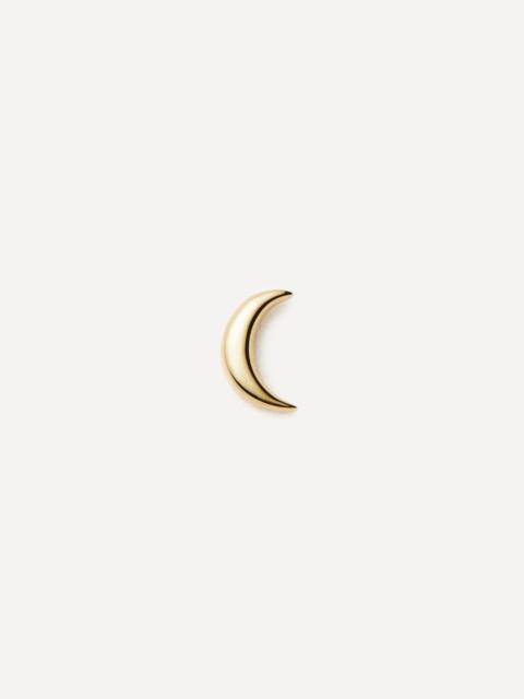 MISSOMA 14ct Gold Fine Moon Stud Earring