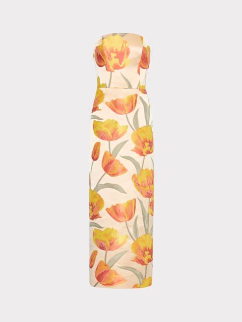 MILLY Orion Tulip Jacquard Dress