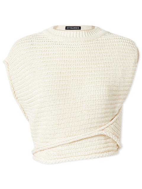 OTTOLINGER Ottolinger Wrap Knit Top