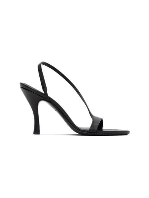 Loulou de Saison Black Arwa High Heeled Sandals