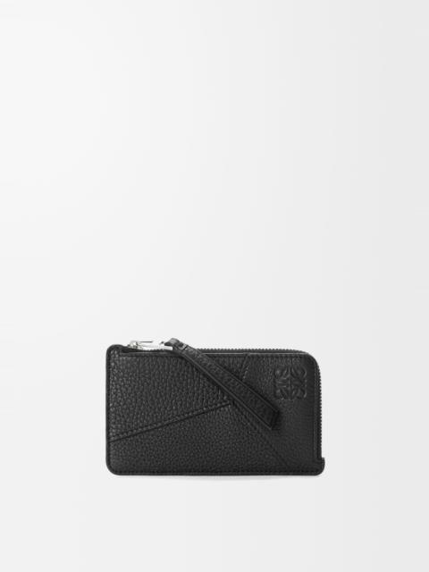 Loewe Puzzle coin cardholder in supple grained calfskin