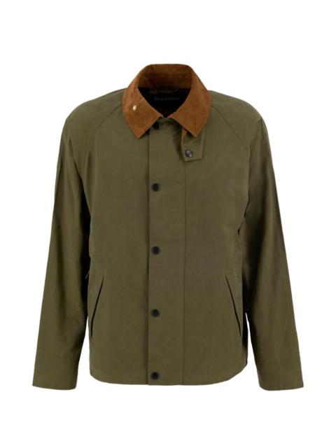 Barbour corduroy-collar jacket