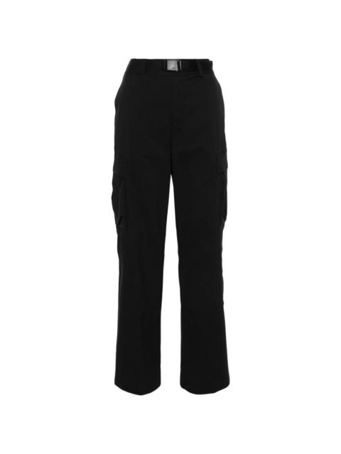 The North Face logo-print straight trousers