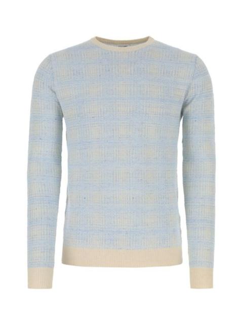 Aspesi Multicolor linen blend sweater