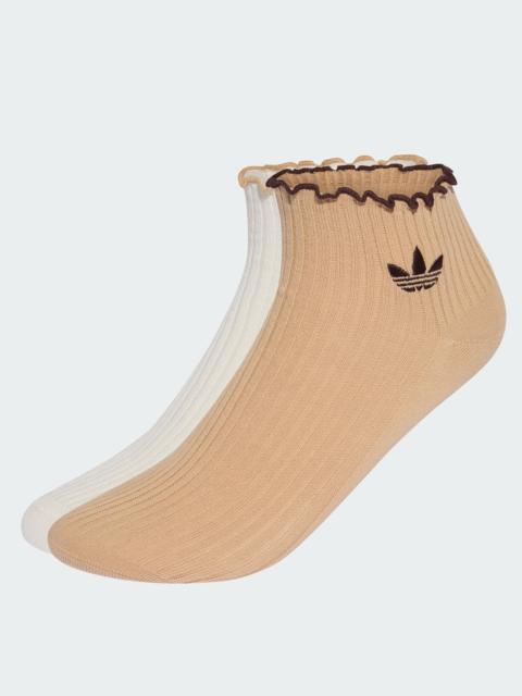 adidas RUFFLE QUARTER SOCKS