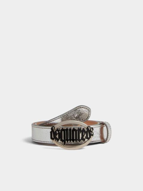 DSQUARED2 GOTHIC DSQUARED2 PLAQUE BELT