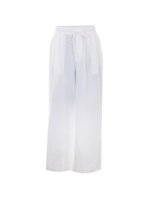 ELEH drawstring wide-leg trousers