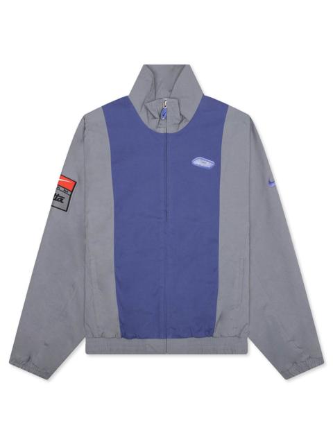 Nike NIKE X PATTA TRACK JACKET - PARTICLE GREY/SAPPHIRE