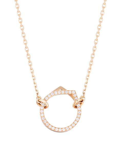 REPOSSI Women's Antifer 18K Rose Gold & 0.20 TCW Diamond Pendant Necklace - Rose Gold