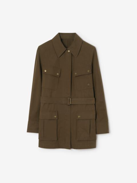 Burberry Gabardine Safari Jacket